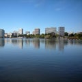 Oakland Reflection Royalty Free Stock Photo