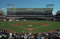 Oakland A's Coliseum Baseball Stadium Royalty Free Stock Photo