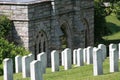 Oakwood Cemetery Confederate Dead from Gettysburg Royalty Free Stock Photo