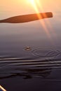 Finnish midsummer rowing boat