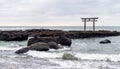 Oarai isozaki shrine Royalty Free Stock Photo