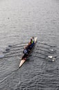 Oarsmen of the generation 50 Plus on the Limmat River in the City of ZÃÂ¼rich | ZÃÂ¼rich: Ruderer der Generation 50+ auf der Limmat