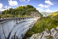 Oasa dam, Romania Royalty Free Stock Photo