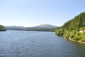 Oasa Lake in Sureanu Mountains, Alba County, Transalpina, Transylvania, Romania. Royalty Free Stock Photo