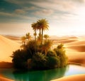 Oasis in the desert