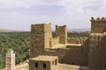 An oasis at the desert,kasbah