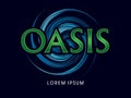 Oasis Font typography