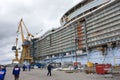 Oasis of the Seas construction