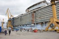 Oasis of the Seas construction