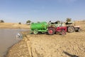 Oasis in Thar Desert, located close to Jaisalmer, the Golden City in India