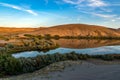 Oasis Waters of Bruneau Dunes Royalty Free Stock Photo