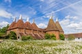 Oast house in Sussex, UK Royalty Free Stock Photo