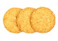 Oat biscuit cookie Royalty Free Stock Photo