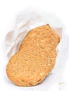 Oat biscuit cookie