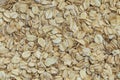 Oat flackes as background