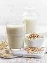 Oat milk Royalty Free Stock Photo