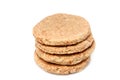 Oat wheat biscuit