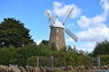 Oatlands, TAS, Australia - Apr 9, 2021 - Callington Mill historical wind mill in Tasmania