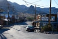 Oatman, AZ, USA, November the 1st, 2019 - A historic ghost town of Oatman in Arizona, panoramic