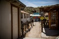 The City of Oatman on Route 66 in Arizona