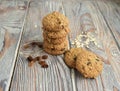 Oatmeal cookies Royalty Free Stock Photo