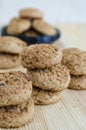 Oatmeal mini cookies