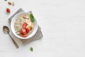 Oatmeal Porridge Royalty Free Stock Photo