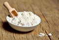 Oatmeal powder Royalty Free Stock Photo