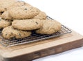 Oatmeal Raisin Cookies Royalty Free Stock Photo