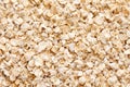 Oatmeal (rolled oats) background Royalty Free Stock Photo