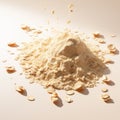 Organic Sculpting: A Cinematic Rendering Of Oatmeal And Hazelnut