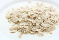Oats with fresh yogurt Royalty Free Stock Photo