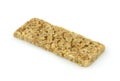 Oats and honey granola bar Royalty Free Stock Photo