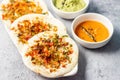 famous south Indian food Uthappam with chutney. Royalty Free Stock Photo