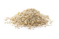 Oats on White Background