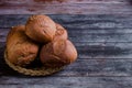 Oaxaca Bread called Pan de Yema or yolk bread Traditional Breakfast in Oaxaca Mexico