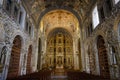 Iew of the interior of the Santo Domingo de Guzman Church, in the city of Oaxaca de Juarez Royalty Free Stock Photo