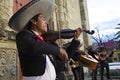 Oaxaca, Mexico-November 3, 2016: Mariachi Band