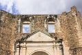 Detail of the ex convent of Cuilapan in Oaxaca Mexico Royalty Free Stock Photo