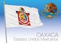 OAXACA regional flag, United Mexican States, Mexico