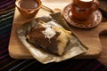 Oaxacan mole tamale