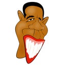 Obama caricature