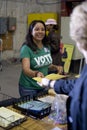 Obama GOTV Phone Banking 853 Royalty Free Stock Photo