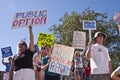 Obama Healthcare Reform Demonstration Suporters