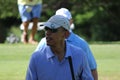 Obama playing golf Hawaii Royalty Free Stock Photo