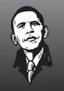 obama poster isolated