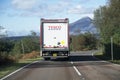 Oban, Argyll / Scotland, UK - October 6th 2018: Tesco supermarket online shopping home delivery to remote islands and rural areas Royalty Free Stock Photo