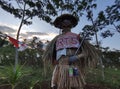 The OBANG ABING Cultural Festival is a tradition to make statues of people from straw as an effort to repel pests,