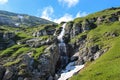 Obarsia Ialomitei Waterfall, Bucegi Mountains