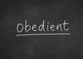 Obedient